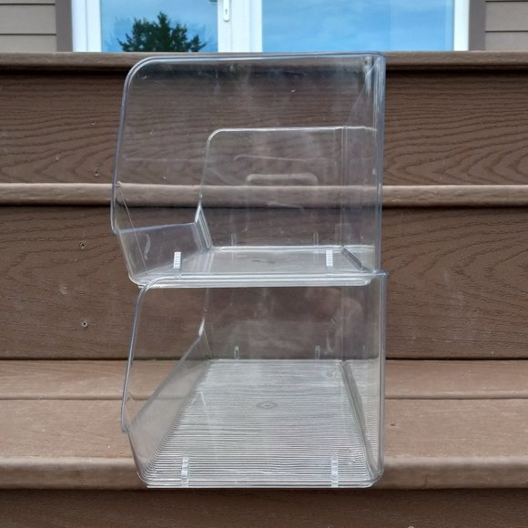 iDesign Storage & Organization Idesign Clear Stackable Bins Bundle